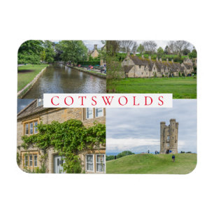 Cotswolds souvenir fridge magnet