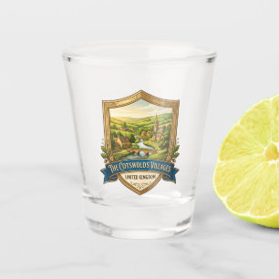 Cotswolds Villages United Kingdom Shot Glass