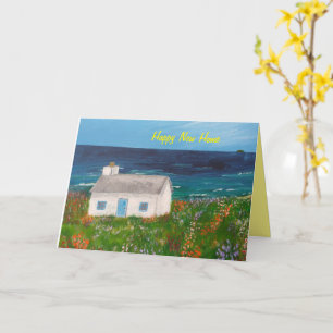 Cottage by the sea   card