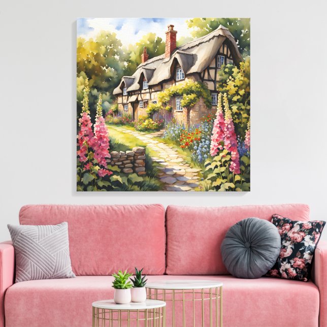 Cottage Canvas Art (Insitu(LivingRoom))
