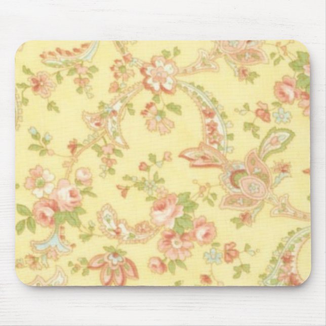 Cottage   Chic Paisley Mouse Pad (Front)