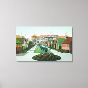 Cottage City Avenue ViewSanta Cruz, CA Canvas Print