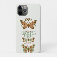 cottage-core butterflies enjoy where you are