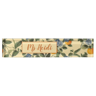 cottage core nameplate