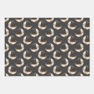 Cottage Core Woodland Witch  Wrapping Paper Sheet