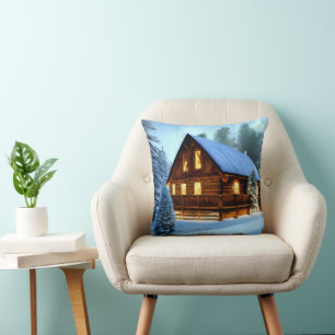 Cottage Country Northern Pine Cabin Cushion