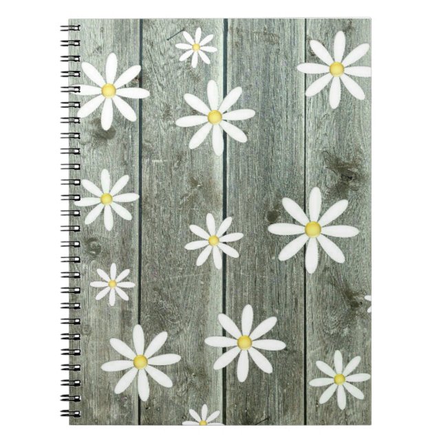 Cottage Daisy Notebook (Front)