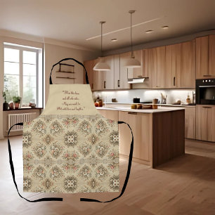 Cottage Floral Traditions Customisable Apron