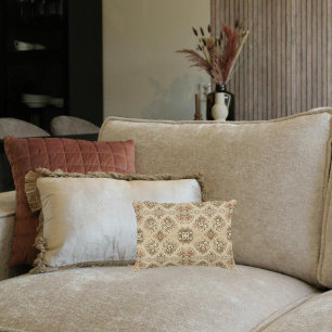 Cottage Floral Traditions Lumbar Decorative Cushion