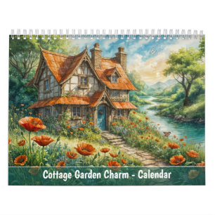 Cottage Garden Charm – Scenic Calendar