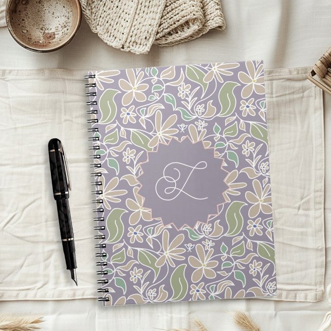 Cottage Garden Custom Floral Art Notebook (Creator Uploaded)