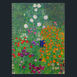 Cottage Garden Gustav Klimt Notebook<br><div class="desc">Cottage Garden Gustav Klimt</div>