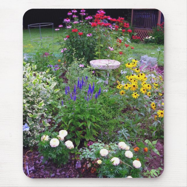 Cottage Garden Mouse Pad (Front)
