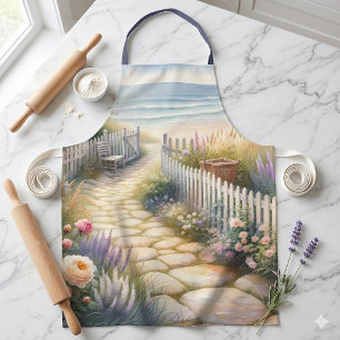 Cottage Garden Path to the Sea Apron