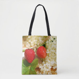 Cottage garden, Rosalinde Tote Bag