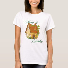 Cottage & Garden T-Shirt - Home and Garden Design