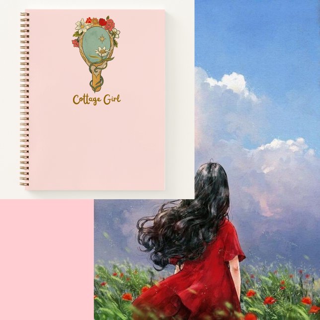 Cottage Girl 🥨🧡🌸 Notebook (Creator Uploaded)
