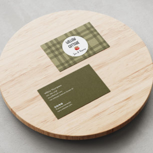 Cottage Homemade Jam and Preserves Business Card