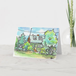Cottage House on 89 Card