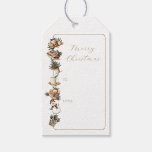 Cottage Hygge Christmas Gift Tag