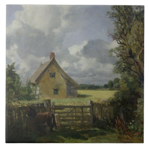 Cottage in a Cornfield, 1833 Tile