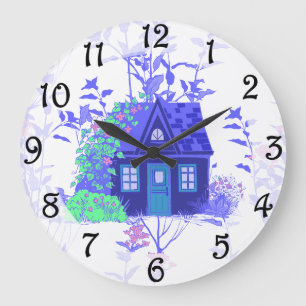 Cottage large clock