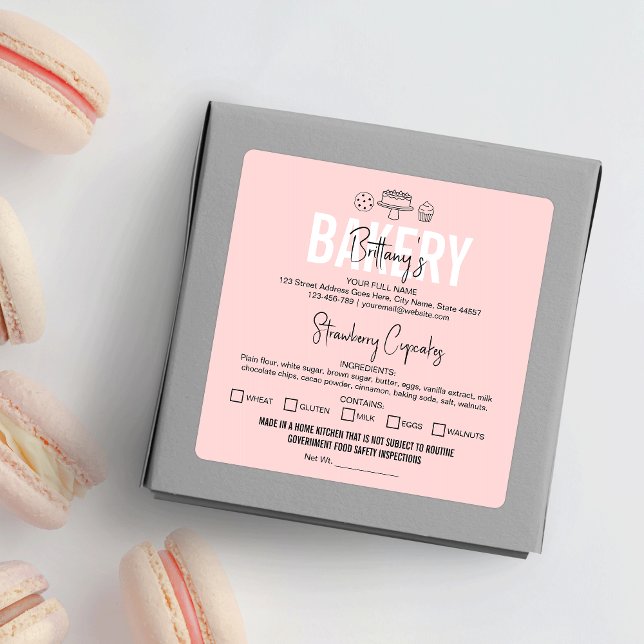 Cottage Law Label Bakery Feminine Ingredients (Creator Uploaded)