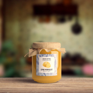Cottage Lemon Marmalade Product Label Sticker