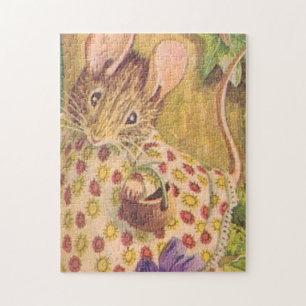 Cottage Mouse - Beatrix Potter Jigsaw Puzzle