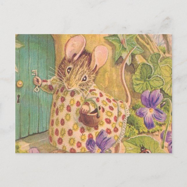 Cottage Mouse - Beatrix Potter Postcard (Front)