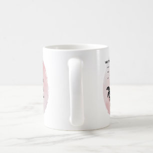 Cottage Rose Magic on Pink Coffee Mug