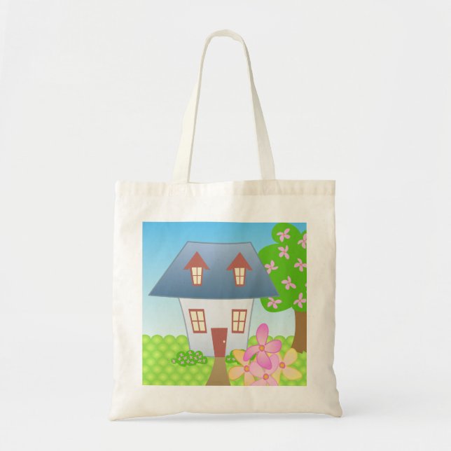 Cottage – Spring Tote Bag (Front)
