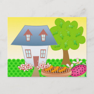 Cottage – Summer Postcard