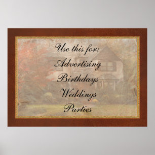 Cottage - Westfield, NJ - The country life Poster