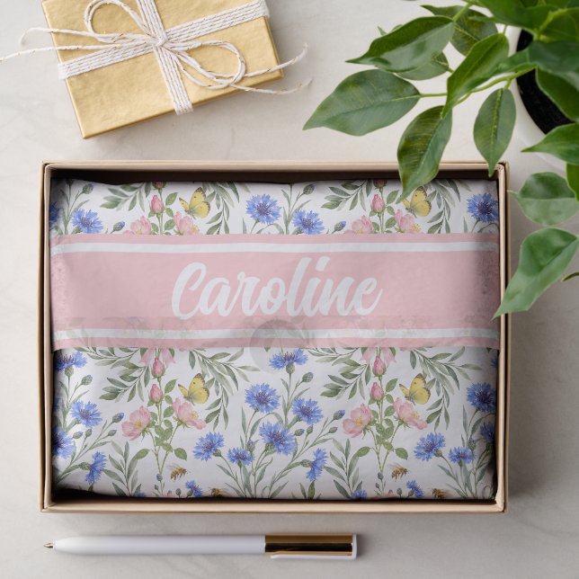 Cottage Wildflower Gift Presentation Tissue Paper (Gift)
