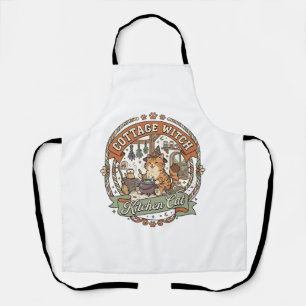 Cottage Witch Kitchen Cat Cottage Witch Kitchen Ca Apron