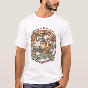 Cottage Witch Kitchen Cat Cottage Witch Kitchen Ca T-Shirt