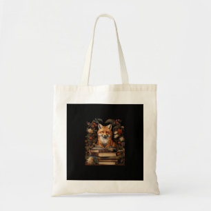 Cottagecore Aesthetic Book Lover Goblincore Retro Tote Bag
