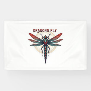 Cottagecore Aesthetic Dragonfly Mushroom Witchy Fl Banner