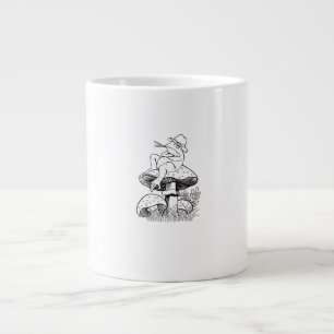 Cottagecore Aesthetic Frog Mushroom Toad Goblincor Large Coffee Mug
