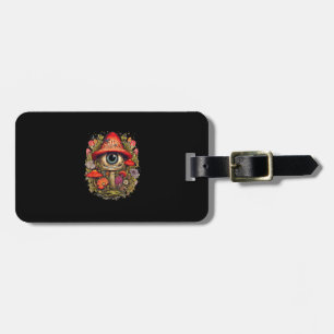 Cottagecore Aesthetic Mushroom Goblincore Design Luggage Tag