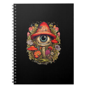 Cottagecore Aesthetic Mushroom Goblincore Design Notebook