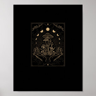 Cottagecore Aesthetic Mushroom Goblincore Fungi My Poster