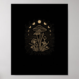 Cottagecore Aesthetic Mushroom Goblincore Fungi My Poster