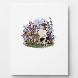Cottagecore Aesthetic Mushroom Man Goblincore Fant Plaque