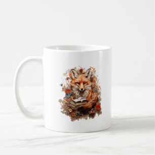 Cottagecore Aesthetic  With Book Cute Goblincore Coffee Mug