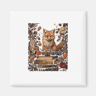 Cottagecore Aesthetic With Book Cute Goblincore Mi Magnet