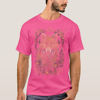 Cottagecore Aesthetic Wolf T-Shirt