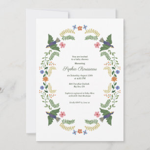 Cottagecore Baby Shower Invitation