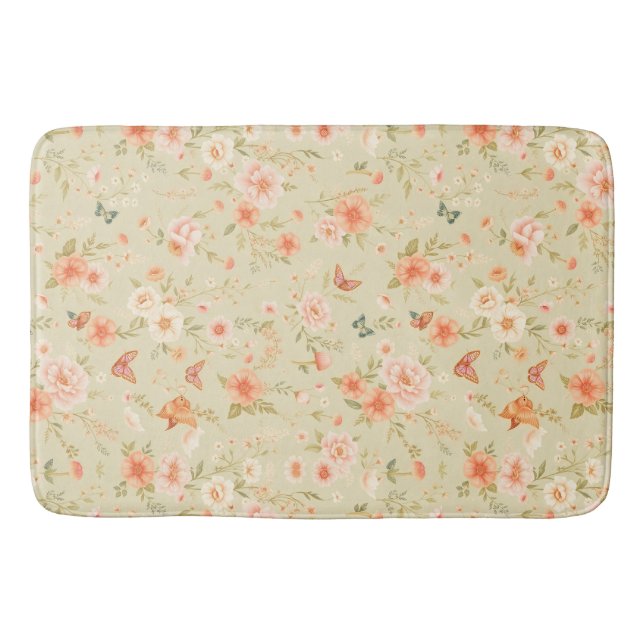 Cottagecore Bath Mat – Cottage-Inspired (Front)